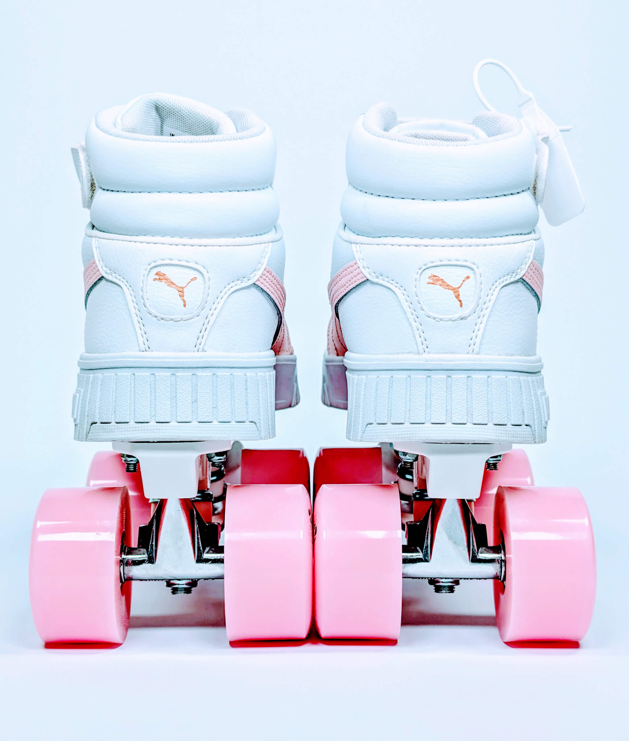 Back view of Puma Carina roller sneakers by Loumy